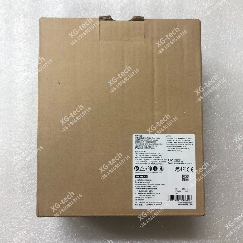 New Siemens 3RW4047-1BB14 soft starter