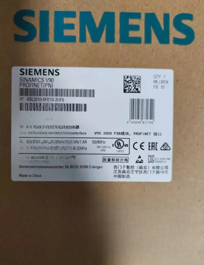 1 PC NEW 6SL3210-5FB10-2UF0 Servo Driver By #B4241 CL
