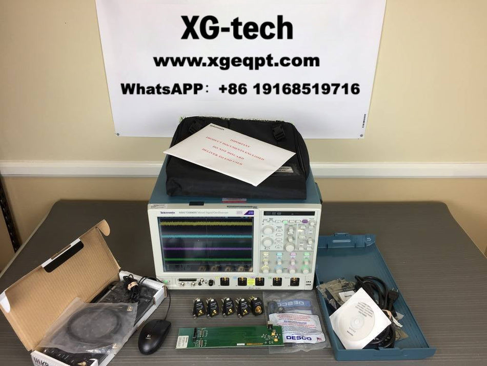 Tektronix MSO73304DX (DSAX93204A) 33GHz 4CH, 100GS/s Mixed Signal Oscilloscope