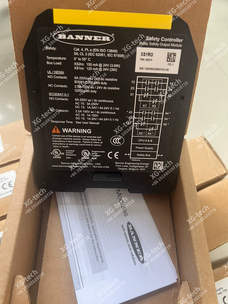 Banner XS1RO XS1R0 85074 Safety controller