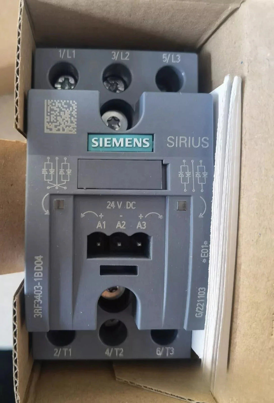 1 PC NEW 3RF3403-1BD04 Contactor#B2102Y CL