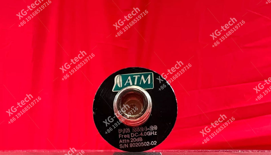 ATM/Narda T10024 (2524-20) Coaxial Termination, DC to 4GHz, Attn 20dB, AS-IS