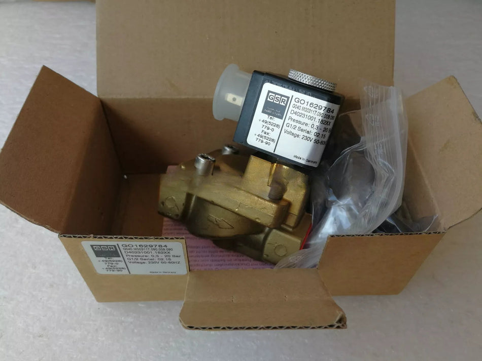 1 PCS NEW D40231001.182XX Germany GSR solenoid valve K0511890 #Q6119 ZX