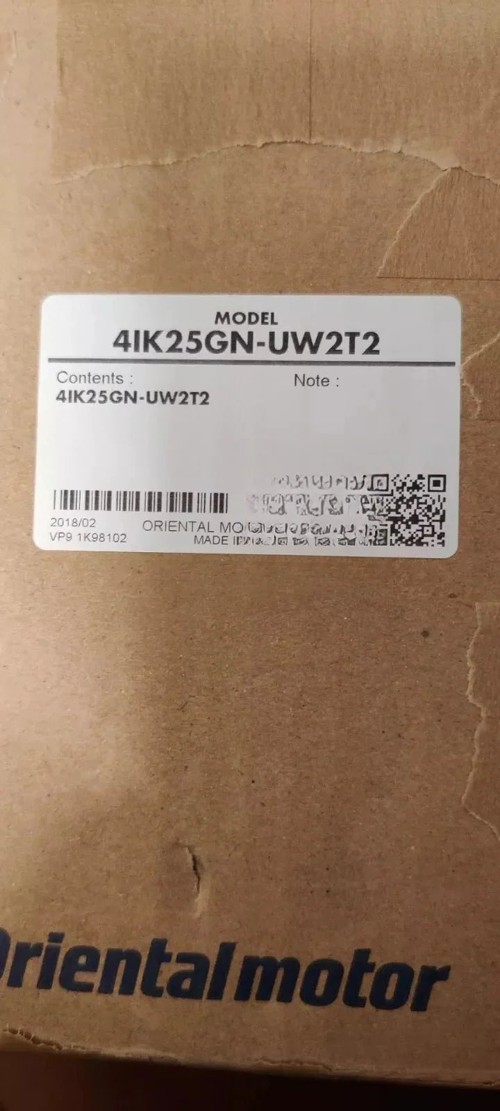 1 PC NEW 4IK25GN-UW2T2 Electric Motor #B8159 CL