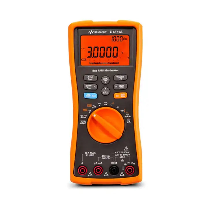 Keysight  IP54 waterproof and dustproof testing equipment  U1271A handheld digital multimeter