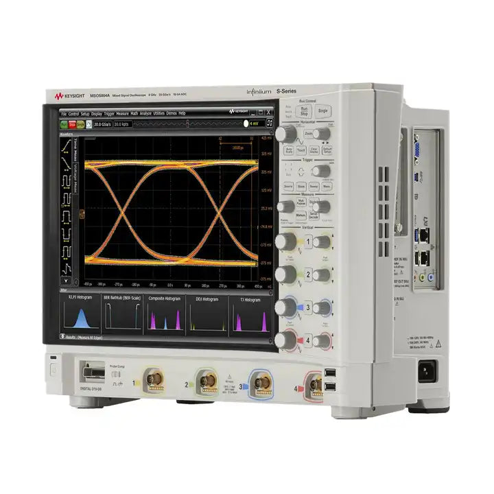 Keysight MSOS804A HD Oscilloscope: 8 GHz, 4 analog channels plus 16 digital channels