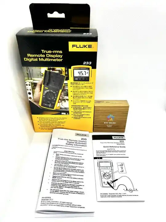 Fluke 233 Digital Multimeter True-RMS Remote Wireless Display Electrician