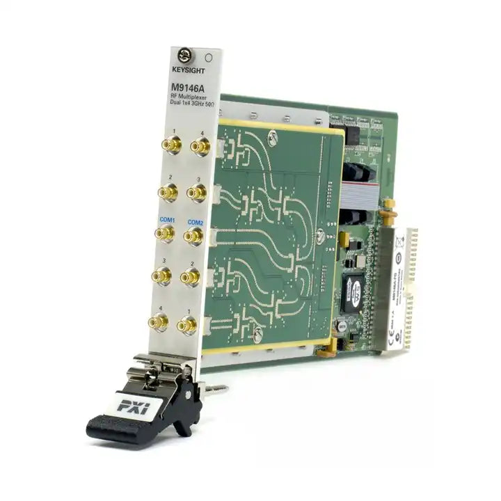 Keysight M9146A PXI RF Multiplexer 3 GHz, dual 1x4 50  load terminated