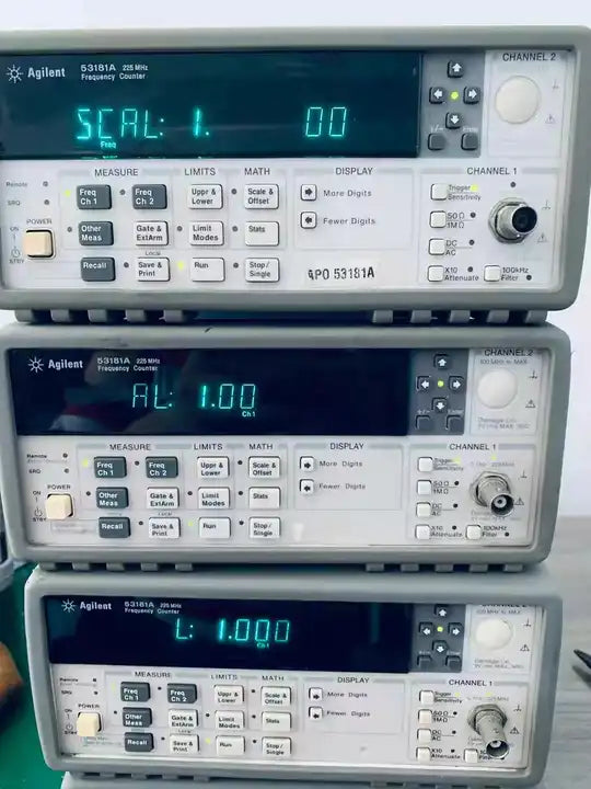 1 pcs HP/Keysight Agilent 53181A Universal Frequency Counter 225MHZ used