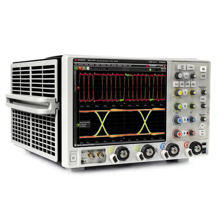 Keysight MSOV254A Mixed Signal Oscilloscope: 25 GHz, 4 analog and 16 digital channels Maximum sampling rate 80 GSa/sec