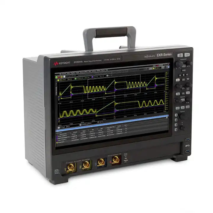 Keysigh Bandwidth 2.5 GHz 4 channels maximum storage depth 1.6G EXR254A Infiniium series oscilloscope