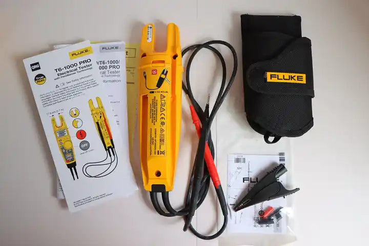 Fluke T6-1000 PRO Electrical Tester Fieldsense 1000V AC / DC True RMS & Case