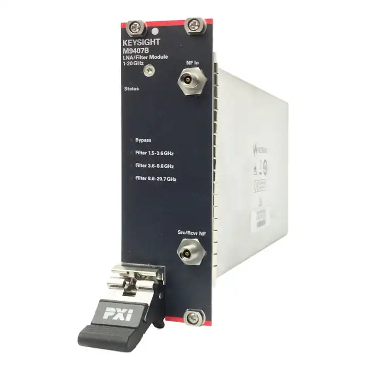 Keysight M9407B PXIe low-noise amplifier (LNA) and filter module