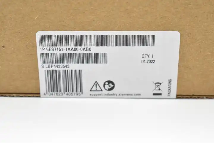 6ES7151-1AA06-0AB0  SIMATIC ET 200S IM151-1 Standaro Interface Module 6ES7151-1AA06-0AB0