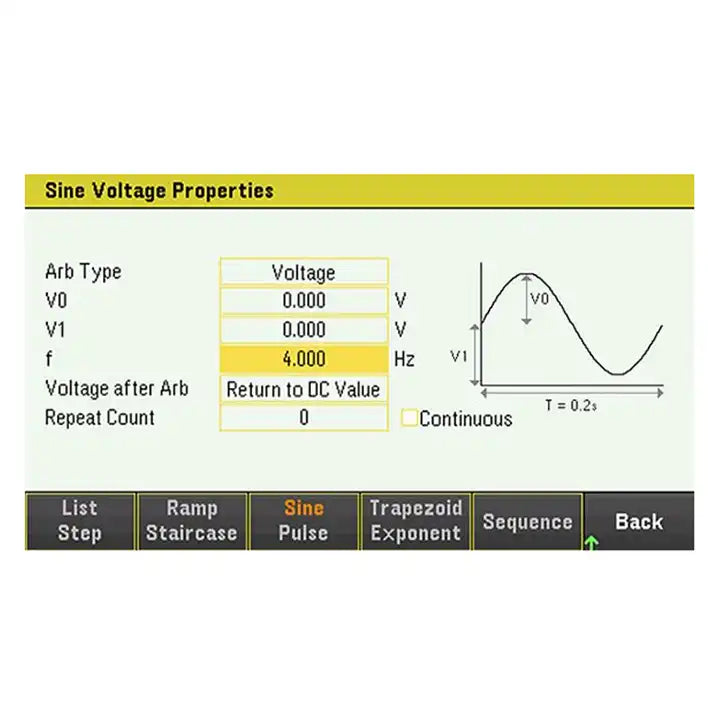 Keysight E36154ABV DC Power Supply with Oscilloscope Arbitrary Waveform Generator and PathWave BenchVue Bundle