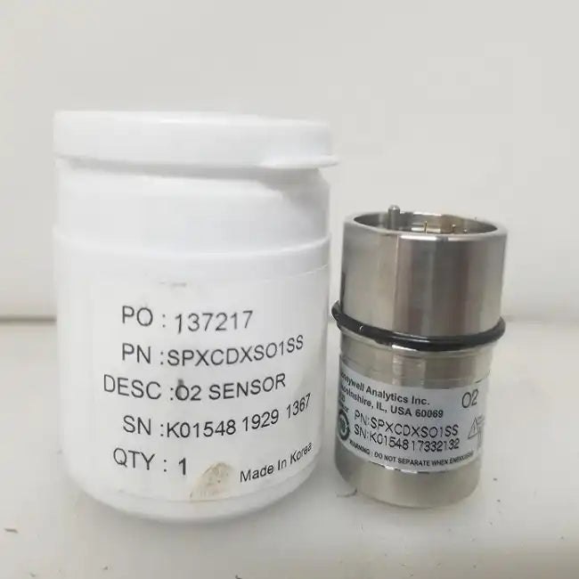 Honeywell XCD Oxygen O2 25.0% Vol Sensor Replacement Cartridge SPXCDXSO1SS