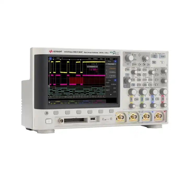 Keysight  Bandwidth 200MHz  4 analog channels 4 Mpts memory  DSOX3024T oscilloscope
