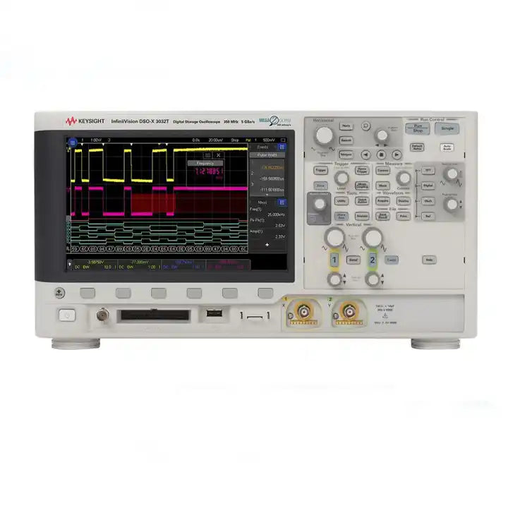 Keysight  Bandwidth 350 MHz  2 analog channels  4 Mpts memory DSOX3032T oscilloscope