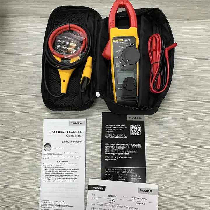 Factory direct supply True-RMS Clamp Meter 376FC in stock