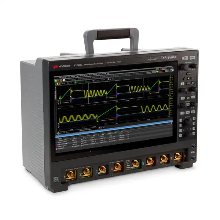 Keysight Bandwidth 4 GHz 8 channels maximum storage depth 1.6G EXR408A Infiniium series oscilloscope