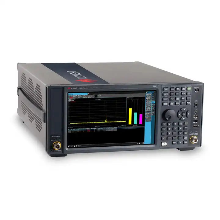 Keysight N9048B PXE EMI test receiver, 1 Hz to 44 GHz frequency 1 Hz to 44 GHz DANL at 1GHz -174 dBmW
