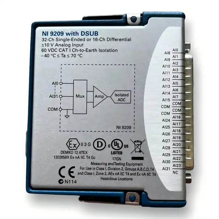 National Instruments 9209 C Series Voltage Input Module