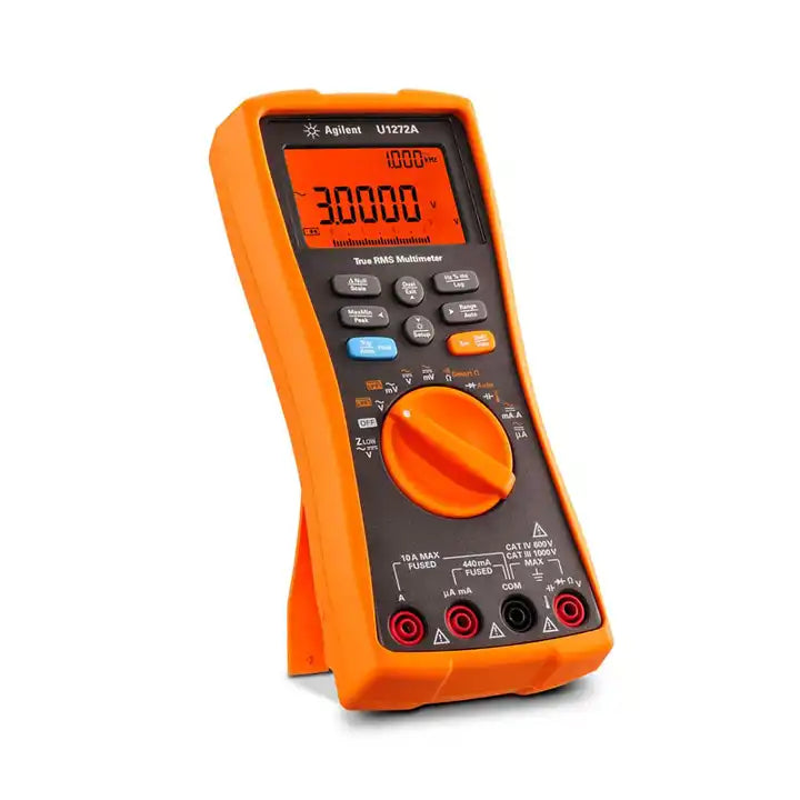 Keysight  With features such as 30K counting, IP54 waterproof and dustproof  U1272A handheld digital multimeter
