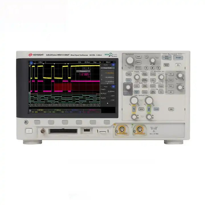 Keysight Bandwidth 500MHz 2 analog channels 16 digital  MSOX3052T mixed signal oscilloscope