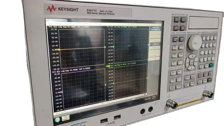 Used equipment - Keysight E5071C vector network analyzer  9KHz-8.5Ghz