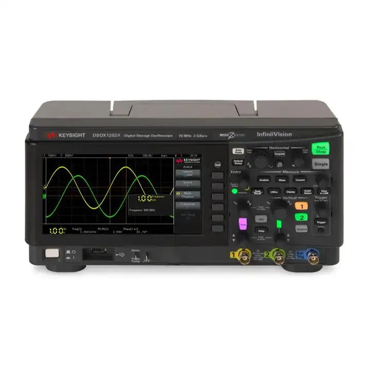 Keysight  Bandwidth 70MHz  2 analog channels  DSOX1202A oscilloscope