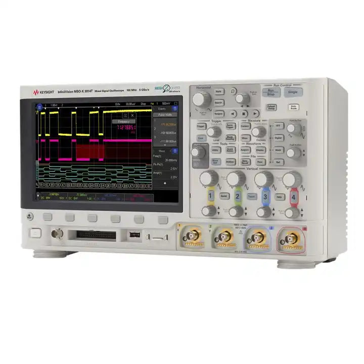 Keysight MSOX3014A Mixed Signal Oscilloscope: 100 MHz, 4 analog and 16 digital channels