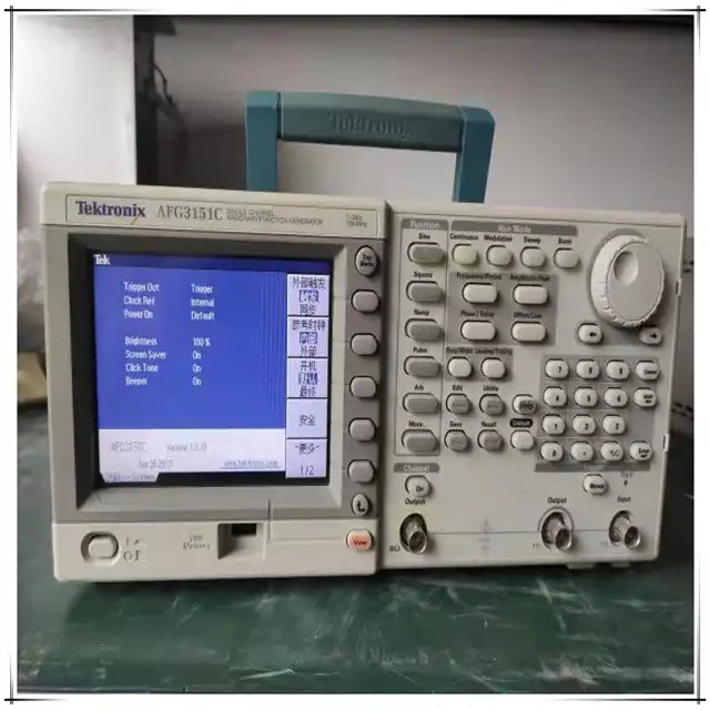 Used Tektronix AFG3151C arbitrary waveform function generator AFG3151C single channel 100M signal source