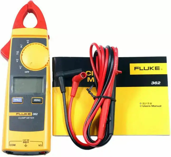 Fluke 362 Digital compact Clamp Meter Handheld AC/DC 600V, 200AMP