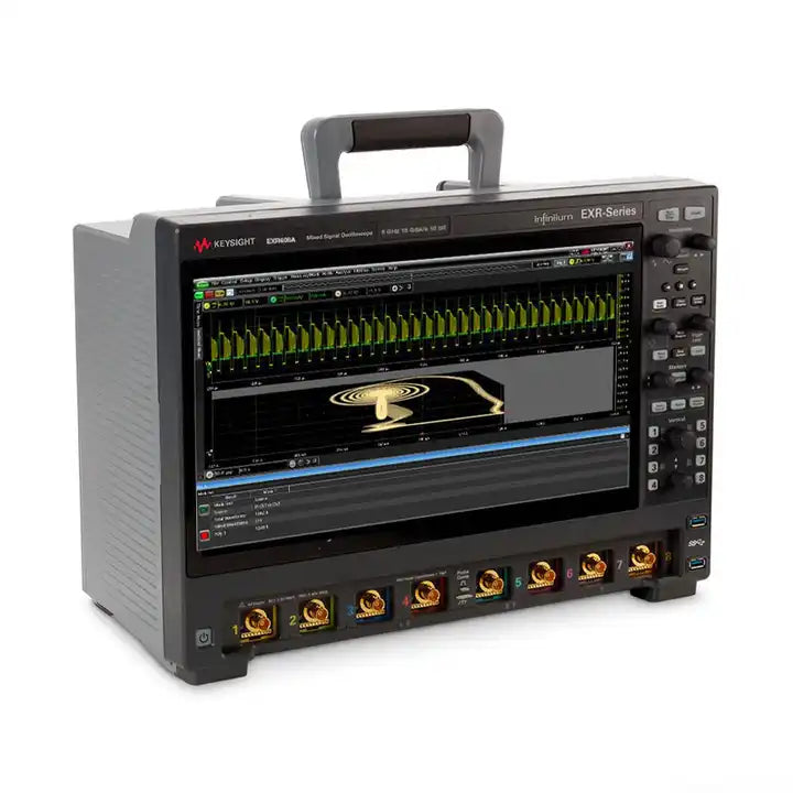 Keysigh Bandwidth 6 GHz 8 channels maximum storage depth 1.6G EXR608A Infiniium series oscilloscope