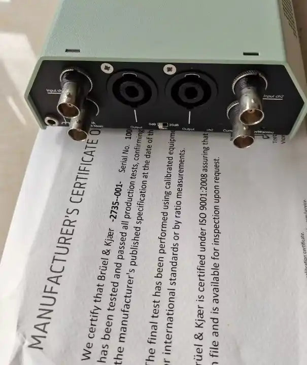 B&K BRUEL& KJAER Type 2735 Measurement Power Amplifier BK2735