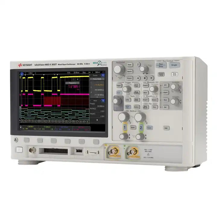 Keysight MSOX3032T Mixed Signal Oscilloscope: 350 MHz, 2 analog and 16 digital channels
