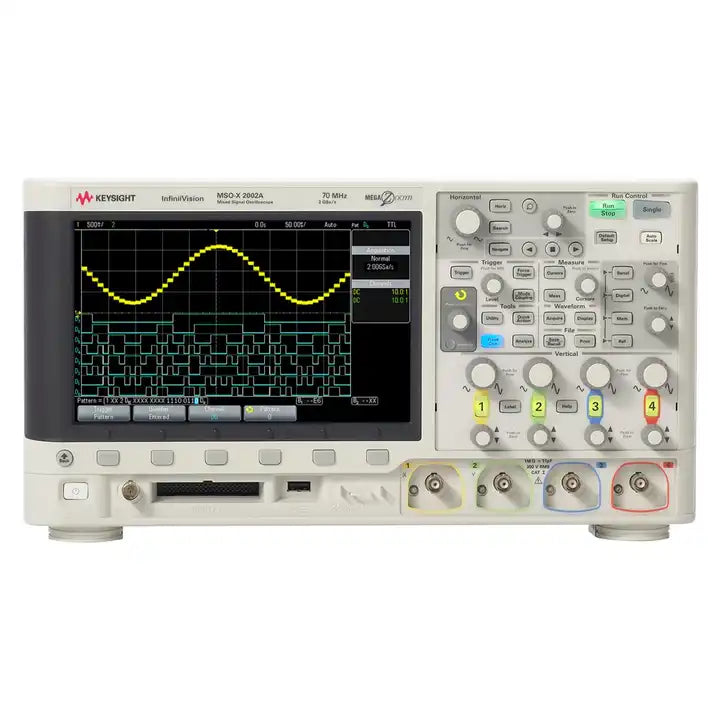 Keysight MSOX2002A Mixed Signal Oscilloscope: 70 MHz, 2 analog and 8 digital channels