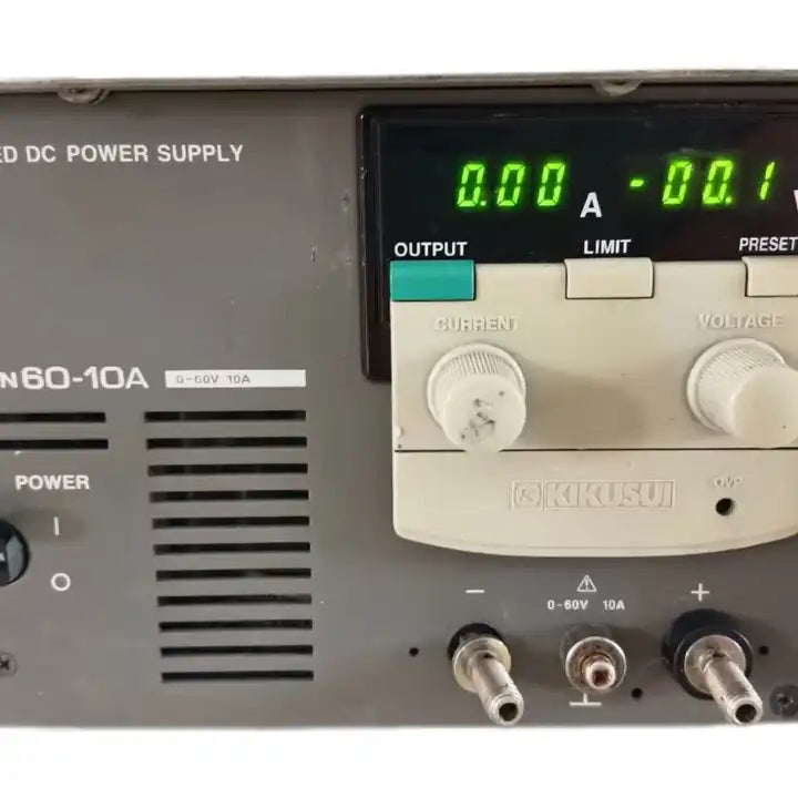 KIKUSUI   PAN60-10A Adjustable DC regulated Power Supply Price negotiable