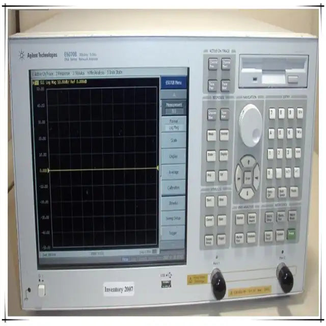 Used Agilent E5070B RF Network Analyzer 300 kHz to 3GHz spectrum analyzer