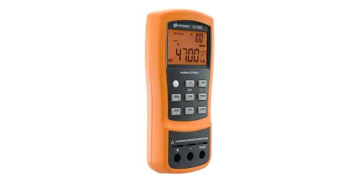 Keysight U1732C 100Hz/120Hz/1kHz/10kHz Handheld LCR Meter