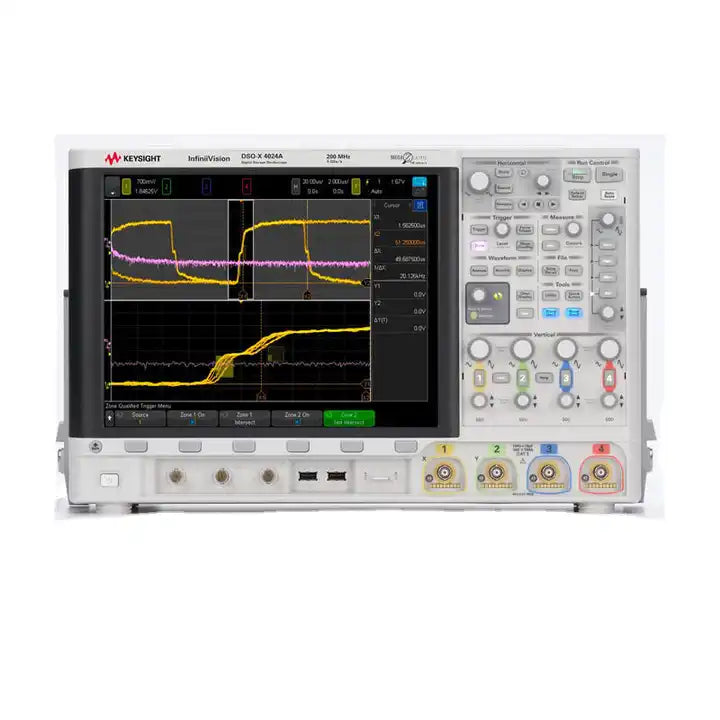 Keysight  Bandwidth of 200 MHz 4 analog channels  4 Mpts memory DSOX4024A oscilloscope