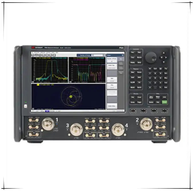 Used Keysight N5227B PNA vector network analyzer 67 GHz 2 signal sources 4 ports