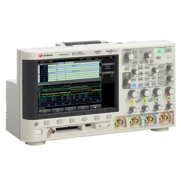 Keysight DSOX3014A Oscilloscope: 100 MHz, 4 channels