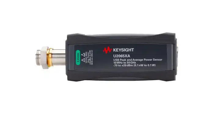 Keysight U2065XA 10 MHz to 50 GHz USB Wide Dynamic Range Peak and Average Power Sensor