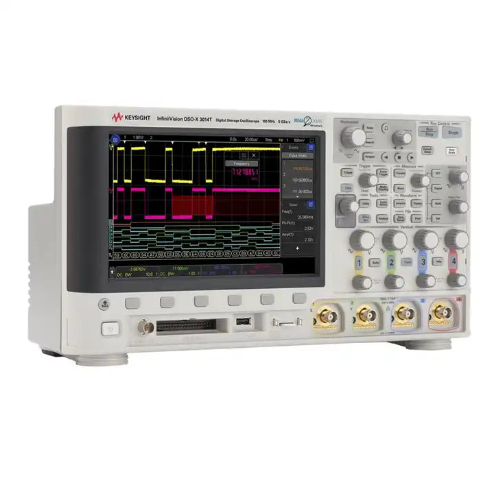 Keysight DSOX3014T oscilloscope: 100 MHz, 4 analog channels