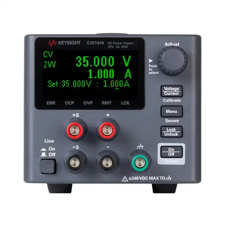 Keysight  E36104B DC Power Supply, 35 V, 1 A, 35 W