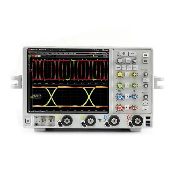 Keysight MSOV084A Mixed Signal Oscilloscope: 8 GHz, 4 analog channels plus 16 digital channels Maximum sampling rate 80 GSa/sec
