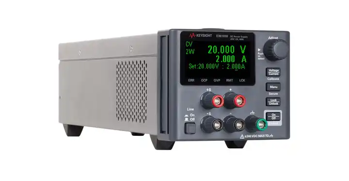 Keysight E36103B DC Power Supply, 20 V, 2 A, 40 W