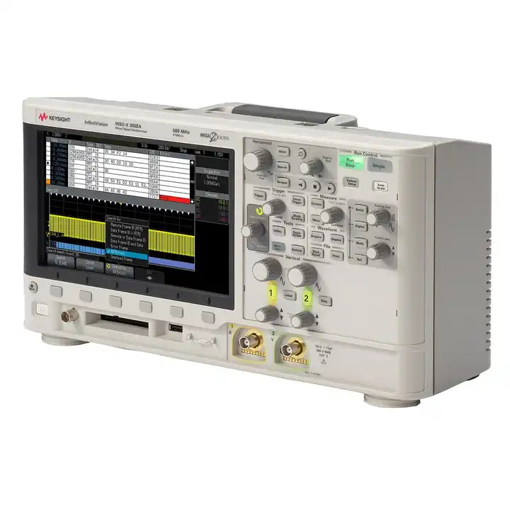 Keysight MSOX3052A Mixed Signal Oscilloscope: 500 MHz, 2 analog and 16 digital channels