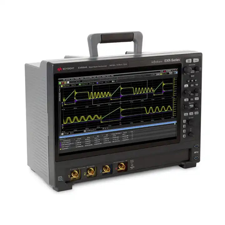 Keysight Bandwidth 500 MHz 4 channels maximum storage depth 1.6G EXR054A Infiniium series oscilloscope